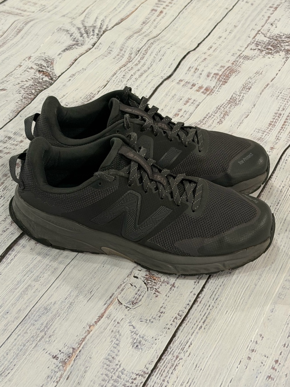 New Balance Mens 10.5 Fresh Foam 510v6 Trail Running Shoes Dark Gray MT510LB6